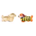 Colorful cartoon dog enamel alloy pendant DIY jewelry charm for necklace bracelet making - Color 3 / Single Pack (18x29mm)