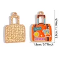 DIY Alloy Enamel Travel Suitcase Charm Pendant for Necklace Bracelet Keychain Jewelry Making - Suitcase Style (A9-183) / 29*18mm