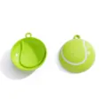 Grüner Tennisball Anhänger DIY Schmuck Accessoire Schlüsselanhänger Halskette Dekoration 1Stk - Tennisball / 40*35mm