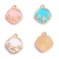 DIY aleación esmalte océano estrella colgantes para collares y pulseras hechos a mano joyas. - Dije de Estrella de Mar (Estilo 3) / Blanco