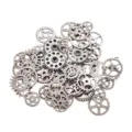 Steampunk mechanische Zahnrad Anhänger gemischte Legierung Schmuck DIY Harz Zubehör - Antikes Rotkupfer