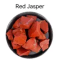 Pietre di diaspro rosso grezzo naturale di alta qualità per diffusore di cristallo - diaspro rosso / 1,5-3 cm (Confezione da 100g)