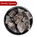 Cristallo di quarzo fumé naturale grezzo per aromaterapia e decorazione - Quarzo Fumè / 1,5-3 cm (Confezione da 100g)