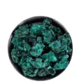 Pietre di cristallo di malachite verde naturale per aromaterapia in una ciotola - Malachite / Misura 1,5-3 cm (100g)