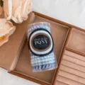 Cylindrical canned braided hair ties set, elastic bands for women ponytail styling. - Ice World