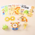 DIY 3D origami paper craft kit for kids, educational handmade puzzle toys, school gifts. - Daily Necessities