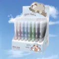 Süßes Faultier Druckbleistift Set, 0.5mm HB transparente Schüler Schreibwaren Box. - 0.5mm Einzel