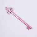 Retro kreative schlüsselförmige rosa Gelstift süße Schüler Signatur Stift Schreibwaren - Pflaumenblüten-Schnalle in Rosa