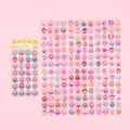 Cute cartoon stickers set waterproof DIY stationery decorative stickers for kids girls journaling - 6 Pieces/Pack / Chibi Character