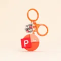 Porte-clés logiciel de bureau rigolo pendentif en caoutchouc PVC souple cadeau accessoire - Mes documents [PPT]