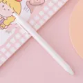 Minimalistischer weißer Gelstift, flüssiges Schreiben für Schule, Büro und täglichen Bedarf. - 0.5mm / Frisches Weiß