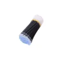 Schwarze Gel Tintenschreiber Ersatzminen Großpackung mit 0.5mm feiner Kugelschreiberspitze. - 0,5mm Bullet Tip / Schwarz