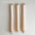Heatless velvet hair curler sponge roller variant in beige style for easy daily styling. - Beige Apricot