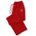 Y2K Red Drawstring Sweatpants Casual Loose Wide Leg Pants with Cool Graphic Print - S / Red