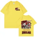 Vintage western cowboy graphic short sleeve yellow t-shirt Ella Fellas variant item - Κίτρινο