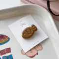 Cute brown taiyaki hair clip sweet cartoon fish hairpin sweet hair accessories for girls - Taiyaki Style / Coffee