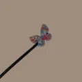 Rhinestone butterfly hair bun maker lazy hair tool stylish sparkling hair styling accessory for women. - Butterfly Style (15#)