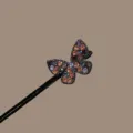 Rhinestone butterfly hair bun maker lazy hair styling tool elegant hair accessories for women - Butterfly Style (13#)