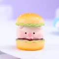 Cute burger pig miniature figurine desktop decoration kawaii resin toy gift for kids home - 965 Burger / Regular