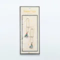 Weihnachtsthema Metall Büroklammern süße Cartoon Baum Lesezeichen Schreibwaren Set - Weihnachtsbaum (SQ5005) / 10er Pack