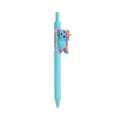 Blue gel pen with cute 3D unicorn charm, 0.5mm fine point smooth writing pen for students. - Single Pack / Blue Unicorn