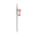 Cute unicorn gel pen with 0.5mm black ink for school and office writing supplies. - Single Pack / White Unicorn