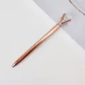 Roségold Diamant Kugelschreiber kreative Metall Business Geschenk Stift Schreibwaren - Kugel 0,5 mm / Roségold