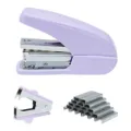 Pastellfarbenes Heftgerät Set mit Enthefter und Klammern für Büro und Schule kaufen. - Set / Lila