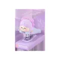 Cute purple cartoon mermaid mini stapler in a clear display box for student stationery - Mermaid / Purple