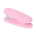 Minimalistischer rosa Handtacker für Büro und Schule, kompaktes und praktisches Bindewerkzeug. - Kirschblütenrosa