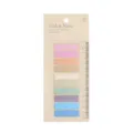 Colorful sticky index tabs morandi memo notes office school journaling decorative labels with ruler - Floral Moon - Full Color / 200 Pack