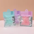 Bunte Macaron Büroklammern Dekorative Metallklammern Bürobedarf Briefklammern 3er Pack - Bootsförmige Büroklammern (25 Stück) / Kirschblütenrosa