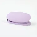 Pastel purple 6mm two-hole paper puncher, compact office stationery desk tool for daily use. - Lavender