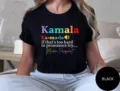Zwarte dames korte mouw katoenen t-shirt met politieke grafische print casual top - XS / Tops / Zwart Design 317