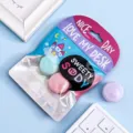 Kreatives Schreibwarenset im Macaron-Design mit süßer Verpackung, ideal für Büro und Schreibtisch. - 6 Stk Magnetische Reißzwecken Gemischte Farben