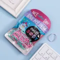 Bunte Gummibänder Set in niedlicher Verpackung, ideal für Büro und Schule geeignet. - 12g Gummibänder Gemischte Farben