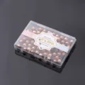 Rose gold push pins set in clear box decorative tacks for cork board photo wall office supplies - 60 Pieces/Box / Rose Gold