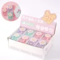 Macaron farben reisszwecken set 24stk niedliche pinnadeln kleine schreibwaren buero deko - 40 Stück/Packung (Rundkopf-Reißzwecken) / Gemischte Farben
