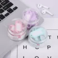 Macaron farbige Dosen Büroklammern und Schlüssel-Etiketten Set, ideal für Büro und Schule. - Schlüsselanhänger (10 Stk.)