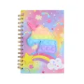 Süßes Einhorn Push Pop Bubble Notizbuch Spiral Tagebuch Für Schule Schreibwaren - 80 Seiten / Einhorn
