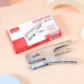 Handheld metal stapler with packaging box for office heavy duty paper binding tool - Red Color Box Style (BC-512) / Red Piece