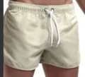 Shorts de plage mode homme variante, couleur kaki clair, short de sport en polyester. - Kaki