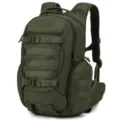 Military tactical backpack for outdoor sports, hiking, camping, and waterproof travel. - 20-35L / Green
