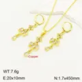 Exquisite French vintage 18k gold plated zirconia wheat tassel necklace and earrings set. - 18K Gold Plated White