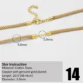 Cordón de collar DIY de cuerda de algodón trenzado a mano con cierre de metal chapado en oro. - Estilo (14)