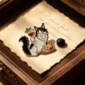 Vintage cartoon cat bartender enamel pin cute animal brooch badge for clothing bags hats. - Cheers Maine Coon