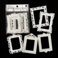 Set di mini cornici per foto retrò francese per scrapbooking, diario e decorazione. - Cornice per Foto Francese