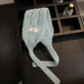 Koreatiko styl plechto kapelo me autia gynaikos cheimerino zesto plechto louri antanemiko mple - Ένα μέγεθος / Γαλάζιο του Νερού