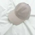 Gorra de béisbol minimalista de secado rápido en gris claro, sombrero casual para sol unisex. - L (58-62cm) / Rosa