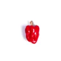 Creative red pepper enamel brooch fashion rhinestone bell pepper pin coat apparel accessory - Pepper Brooch / Red